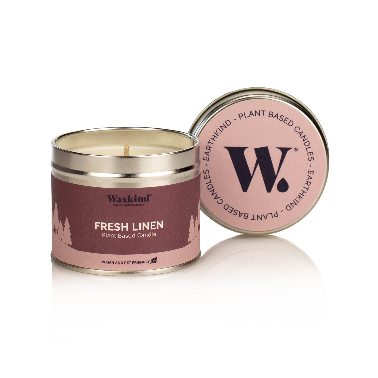 Fresh Linen Tin Candle
