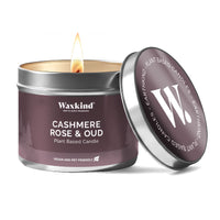 Thumbnail for Cashmere, Rose & Oud Tin Candle