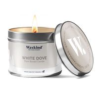 Thumbnail for White Dove Tin Candle